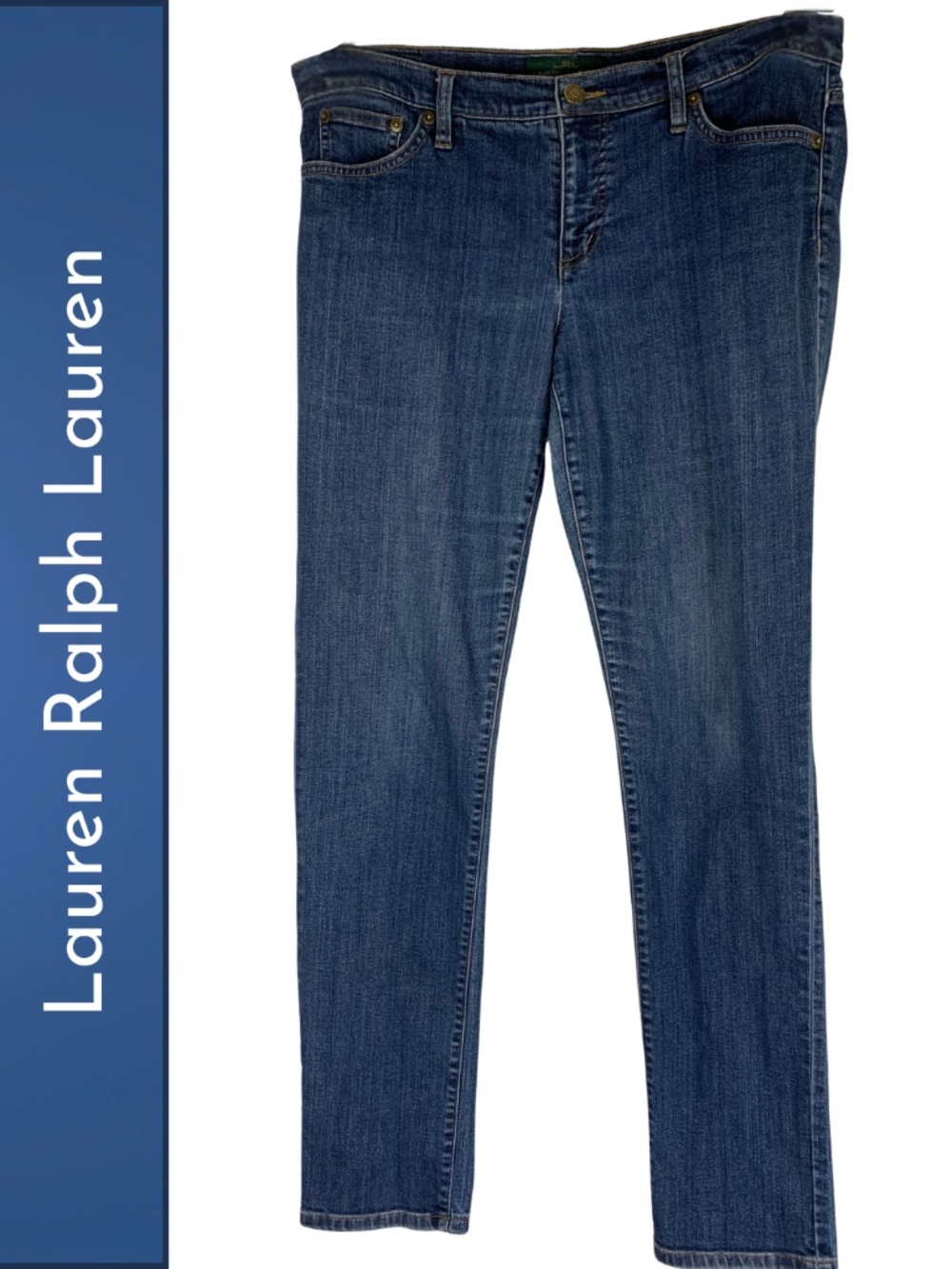 Lauren Ralph Lauren Modern Skinny Jeans Women's 10 Preppy Contemporary